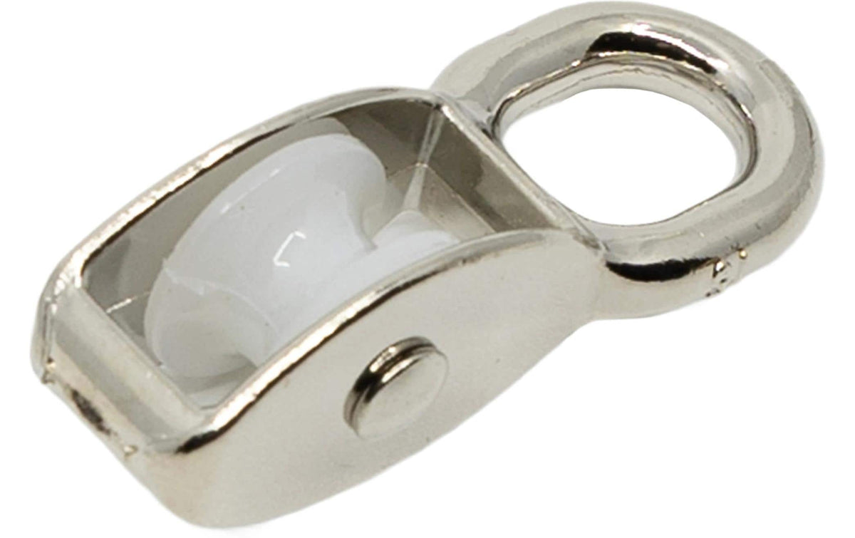 Einfachrolle 15mm/5mm-Seil Stahl verz. Beutel à 1 Stk.