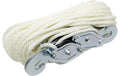 Flaschenzug 20m/PES-Seil 6mm weiss Beutel à 1Stk.