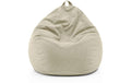 Lumaland Sitzsack 315l beige Comfort Feincord, Waschbar,