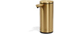 Simplehuman Sensorspender wiederaufladbar Gold, Fassungsvermögen 266ml
