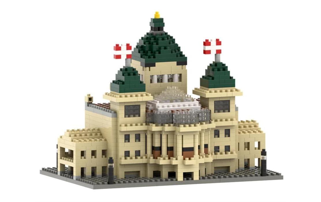 Bundeshaus Schweiz 957 bricks