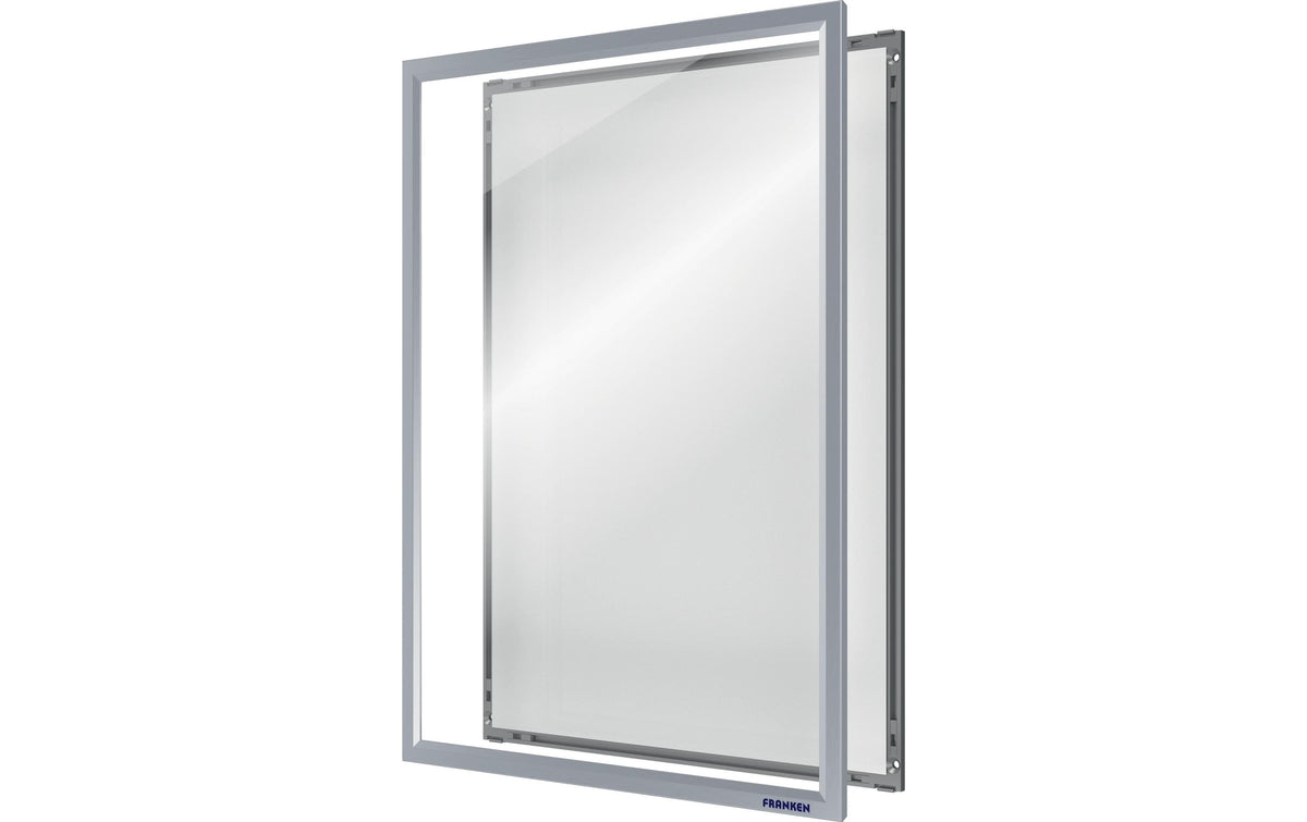 FRANKEN Aushangrahmen ECO CLICK A3 grau