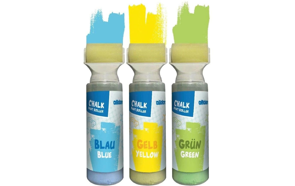 Kreideroller 3er Set 250ml