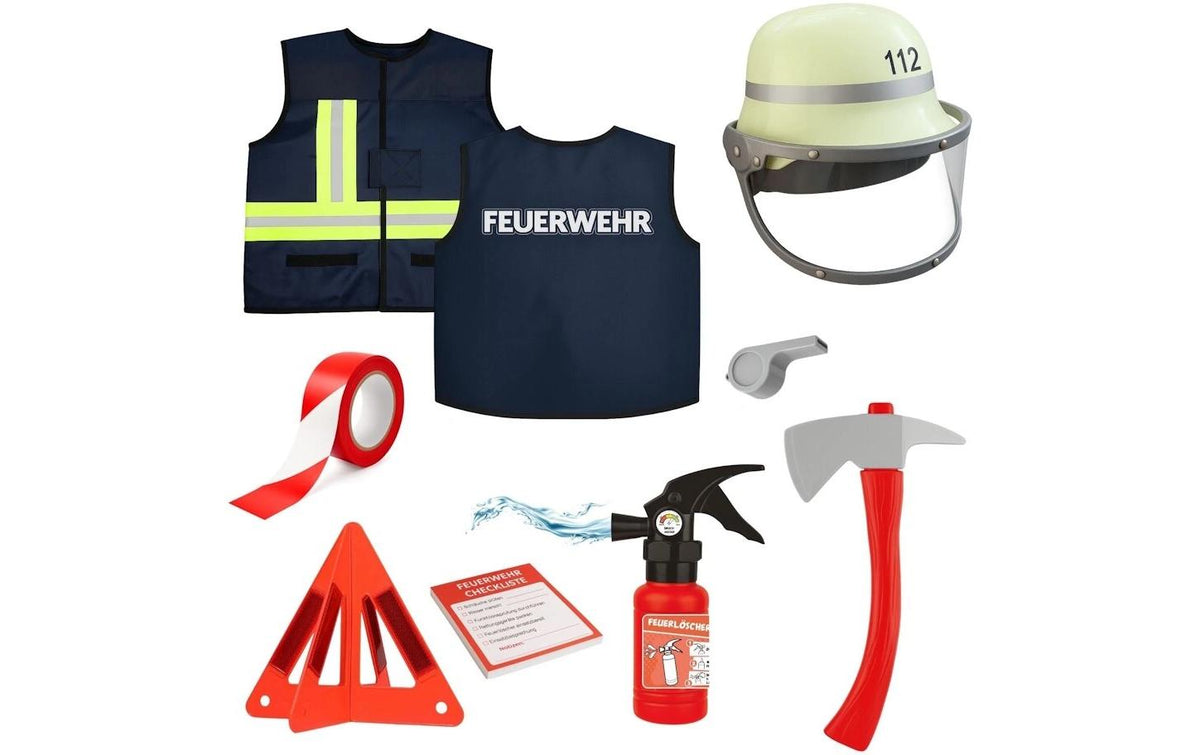 Feuerwehr Rollenspiel-Set 9-Teilig