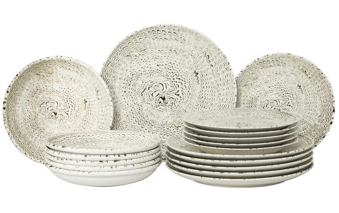 Thomas Sandora Geschirr Set Lightbeige 18t Set 18-tlg.