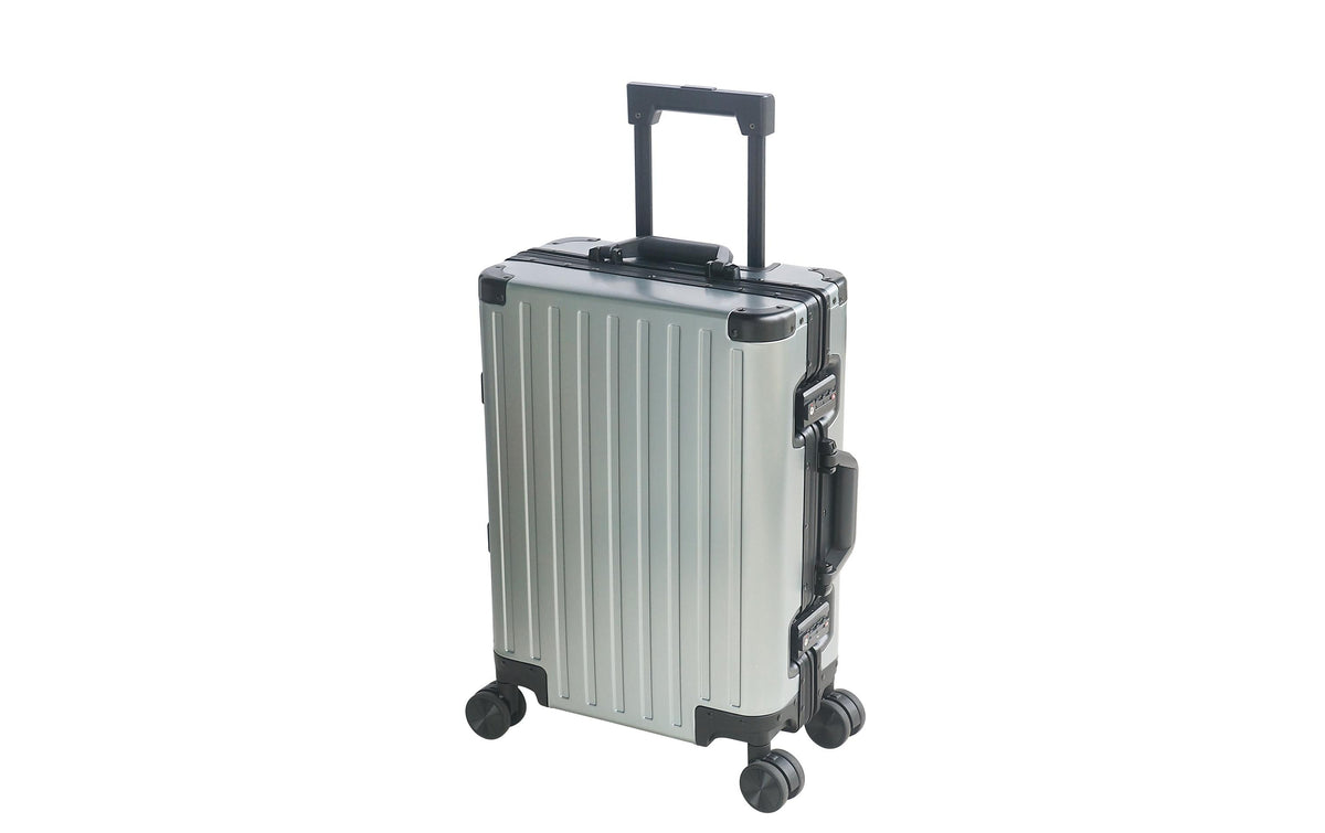 WL Koffer Aluminium grün 37L 49cm x 36cm x 21cm