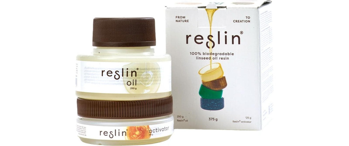 Reslin Modelliermasse Set 250g Öl + 125 g Reslin Aktivator