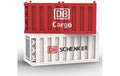 Stone Heap 2 x 20 Fuss Container DB Cargo 446 Teile