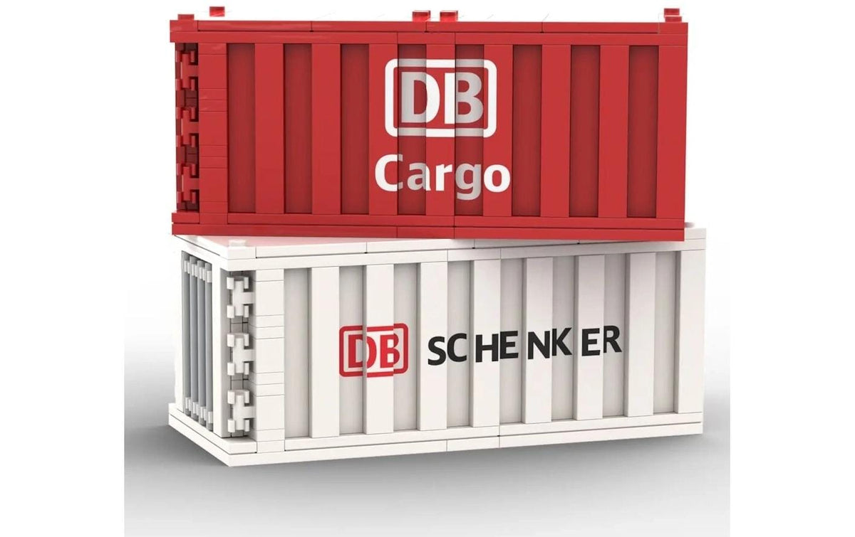 Stone Heap 2 x 20 Fuss Container DB Cargo 446 Teile