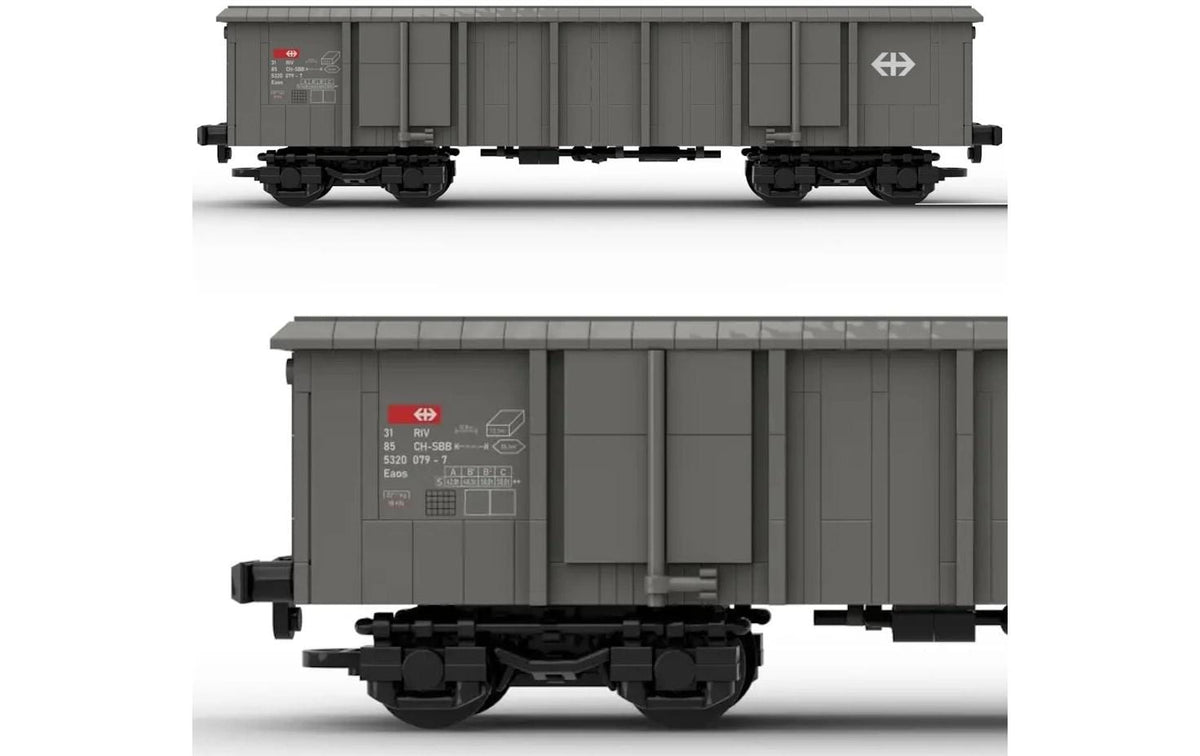 Stone Heap Offener SBB EAOS Güterwagen 813 Teile
