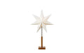 Markslöjd SOLVALLA Star Table 1 Leuchtmittel, 35 small, weiss/oak
