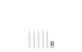 Markslöjd WAX Candle 5pcs 20cm, 5 Leuchtmittel, weiss