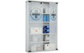 VCM Medizinschrank Honula Weiss