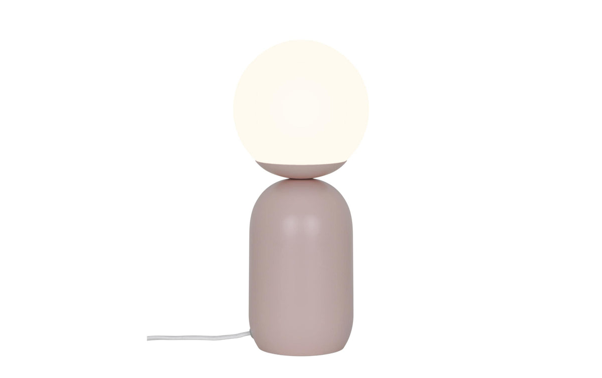 Nordlux Notti Tischlampe staubrosa