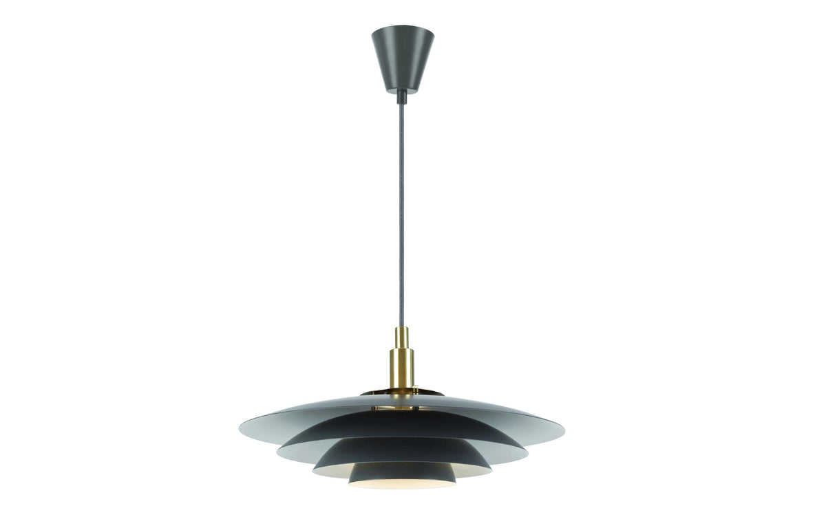 Nordlux Bretagne 38 Pendelleuchte grau