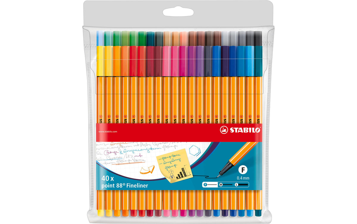 STABILO point 88 Feinschreiber 40er Etui