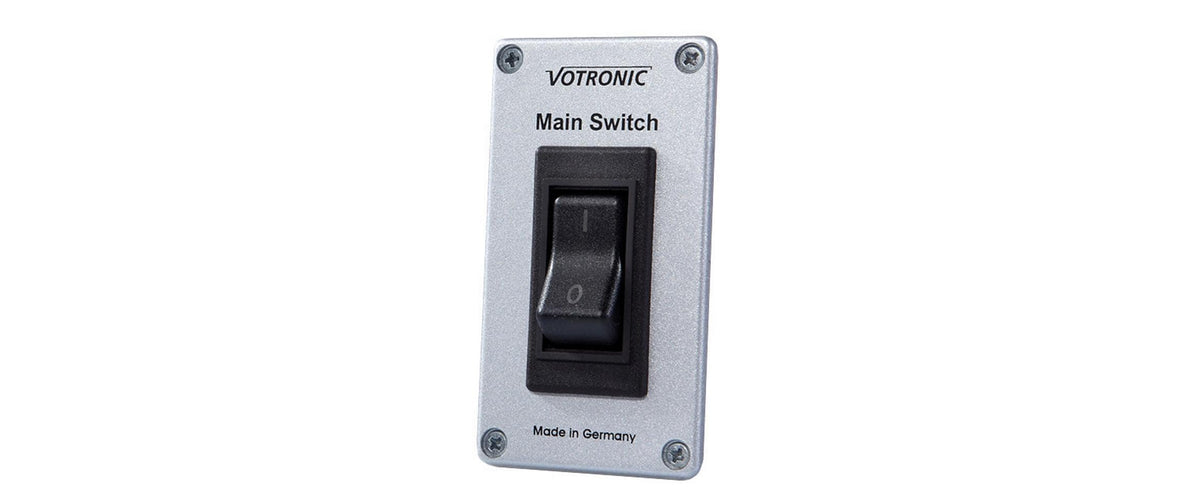 Votronic 1295 Hauptschalter-Panel 20 A S mit Sicherungs-Automat