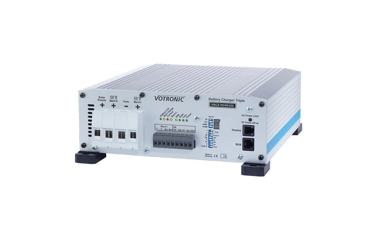 Votronic 3246 VBCS 60,40,430 Triple-CI - Solarladeregler Batterielad. Wandler Kombi