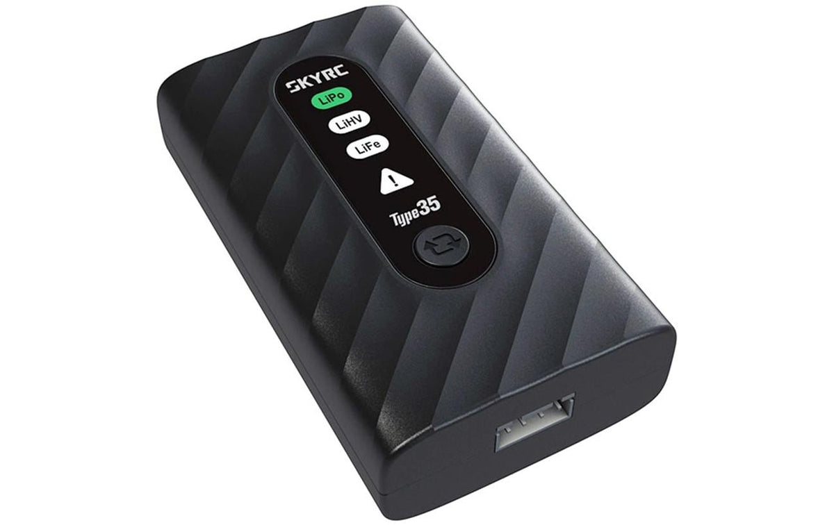 SkyRC Type 35 Ladegerät USB-C LiPo 2-4s 2A