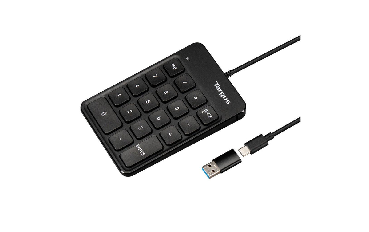 Targus® USB Wired Keypad schwarz