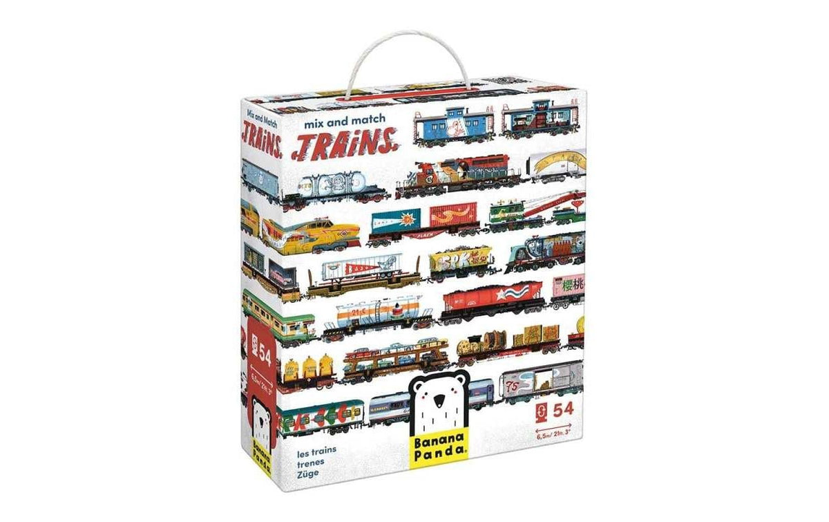 Puzzle Mix and Match Trains