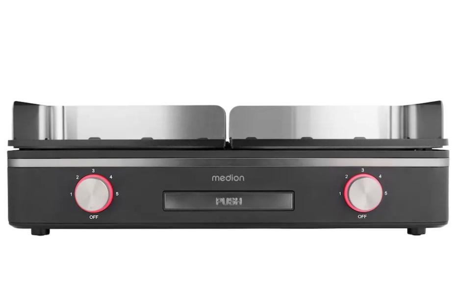 Medion Tischgrill  MD 12027 230V, 2400W, 2 PLatten