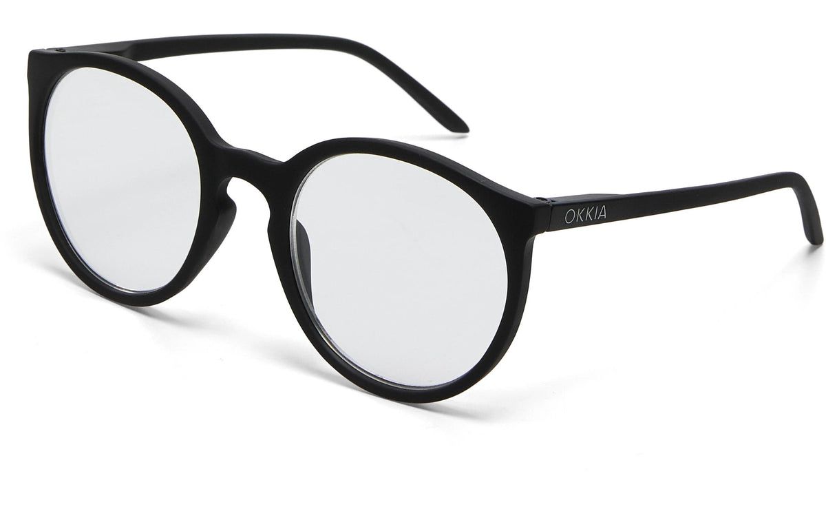 OKKIA Lesebrille BOLOGNA BLACK, Stärke 1.5
