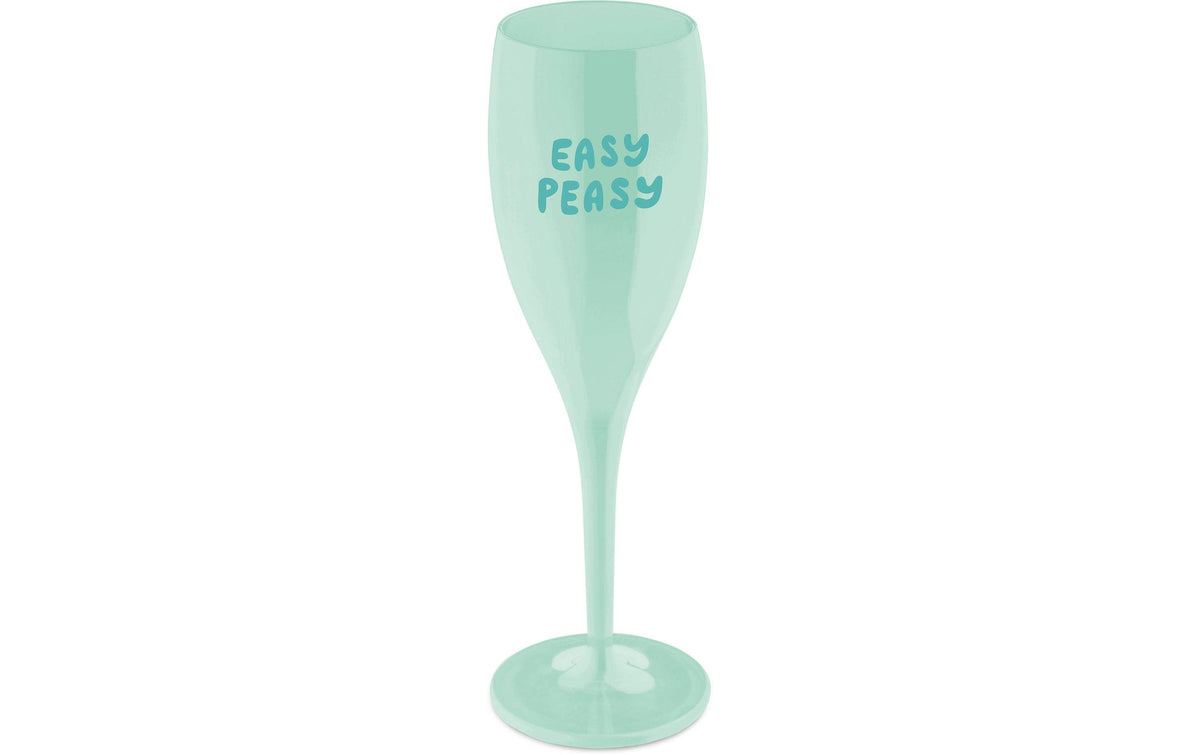 Koziol Sektglas Cheers Easy Peasy sweet green, 100 ml
