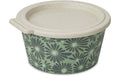 Koziol Blomster Box Daisy nature leaf green, 700 ml mit Deckel