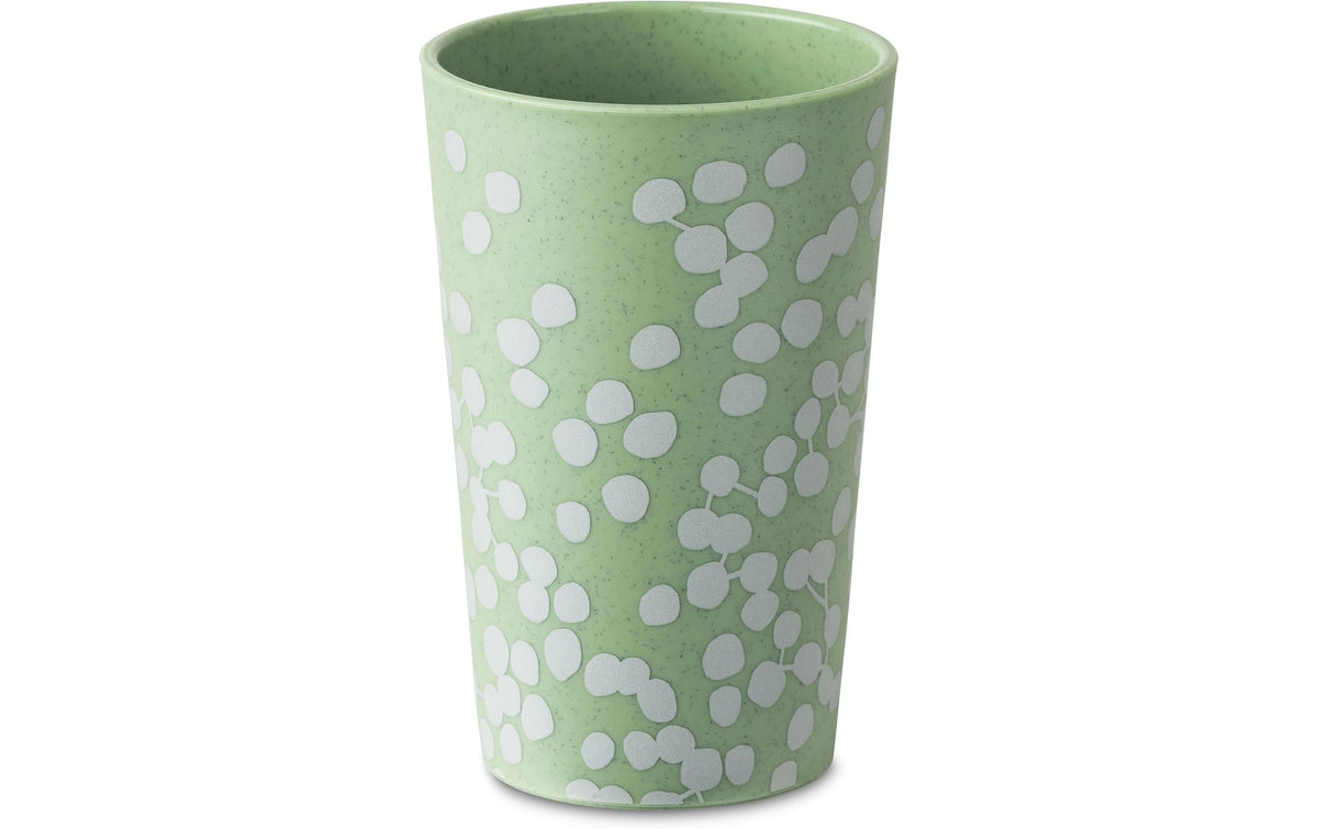 Koziol Blomster Becher L Dot nature leaf green, 350 ml