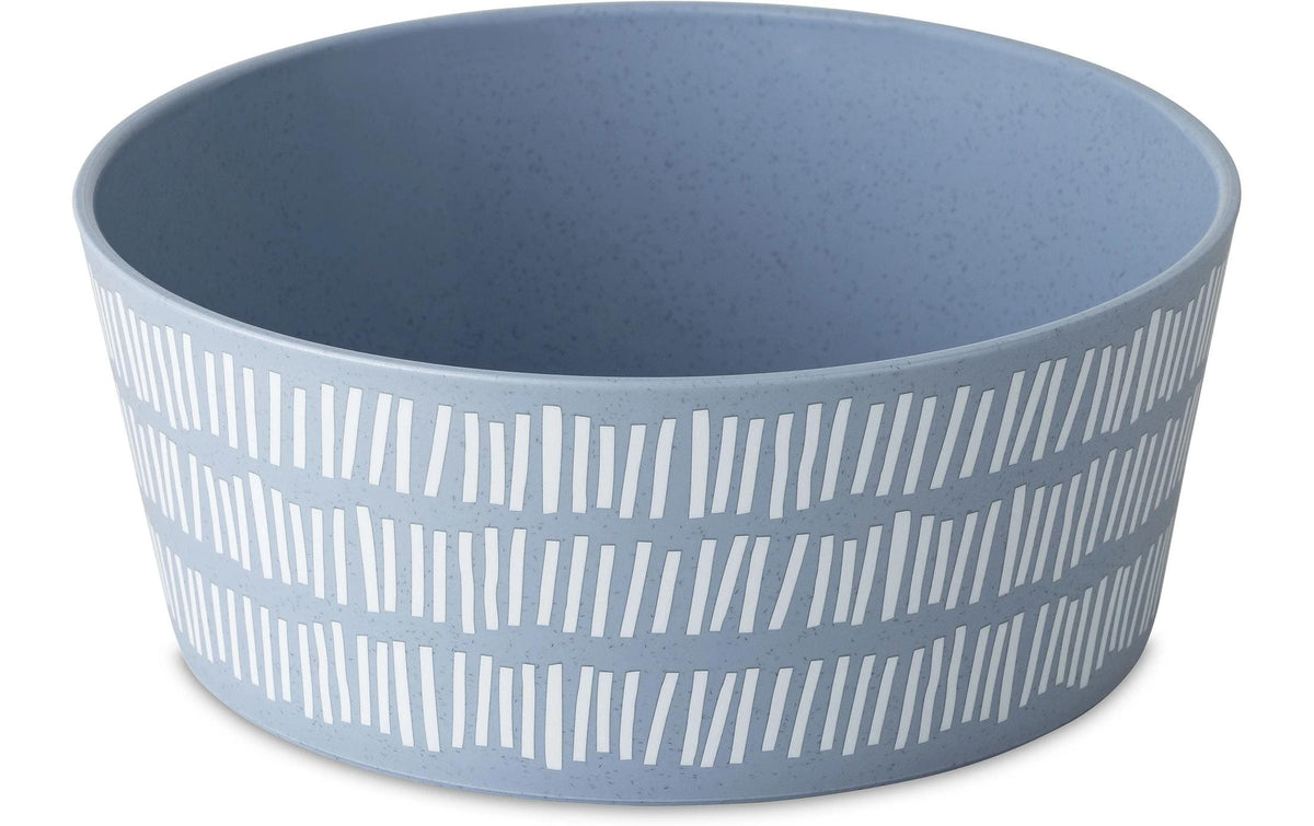 Koziol Blomster Bowl Line nature flower blue, 890 ml