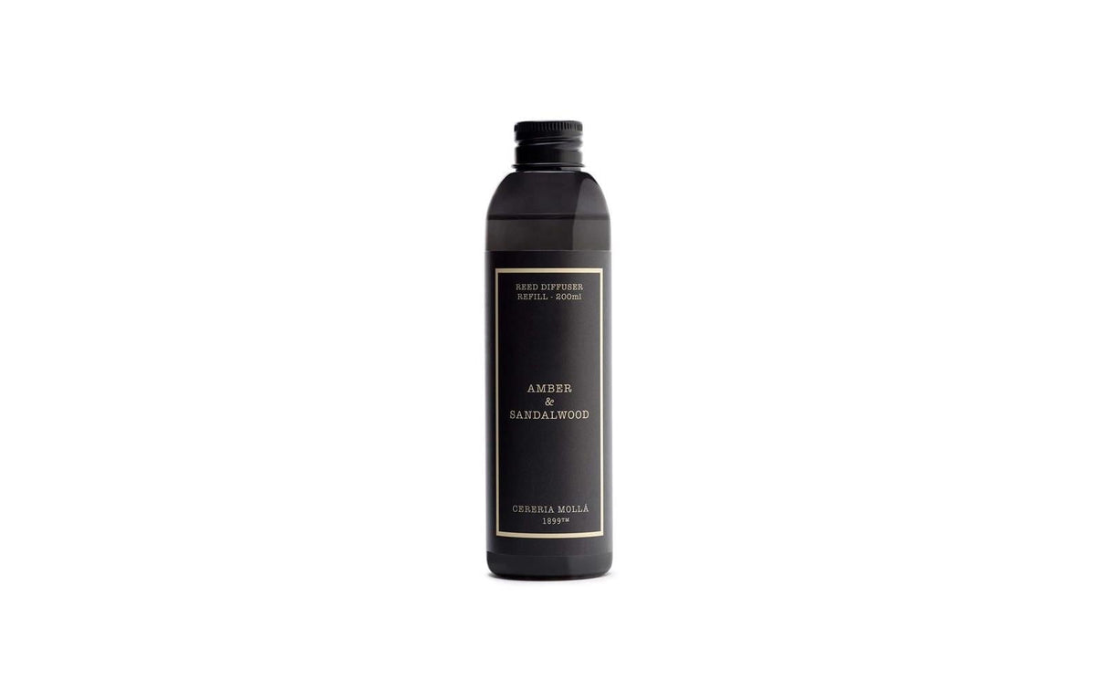 CM Refill Amber & Sandalwood Premium  Diffuser Refill 200ml