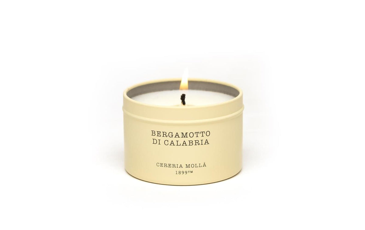 CM DuftkerzeBergamottodiCalabria Travel Tin Candle 90g