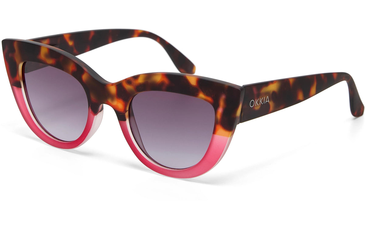 OKKIA Sonnenbrille CLAUDIA HAVANA PINK