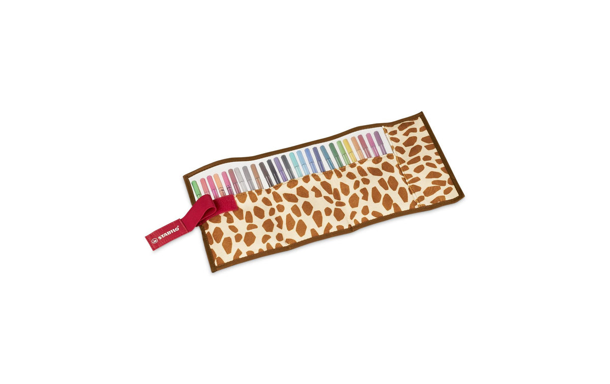 STABILO Pen 68 25er Rollerset Giraffe 25 Stück