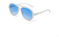OKKIA Sonnenbrille ALESSIO TRANSLUCENT CLEAR-Dark Blue Lens