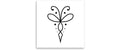 minink Tattoo Symmetrischer Balance Grösse: S (2.7 cm x 4.0 cm)