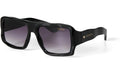 OKKIA SELETTI Sonnenbrille KANSAS BLACK - Black gradient lens