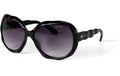 OKKIA SELETTI Sonnenbrille CALIFORNIA BLACK - Black gradient lens