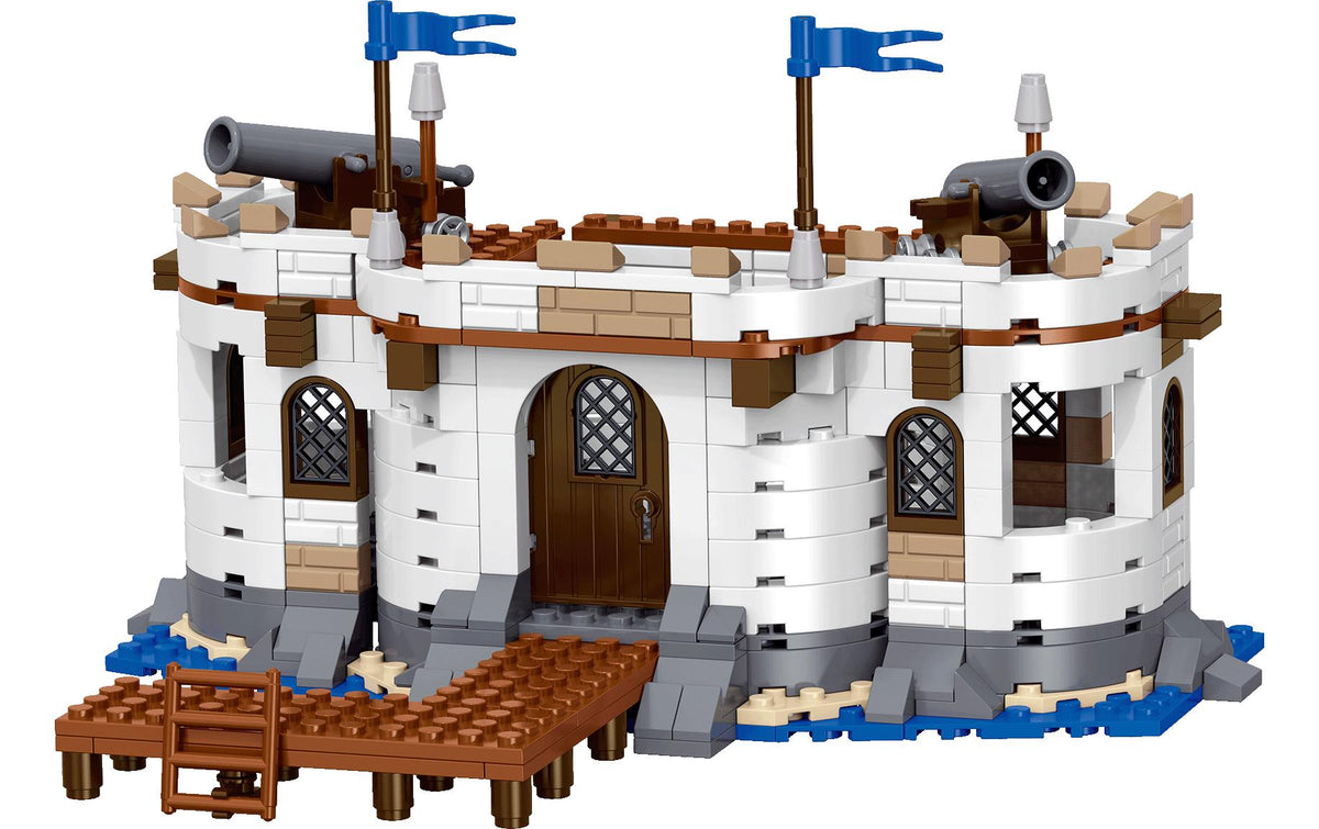 BRIXIES Plus Pirateninsel Burg ca. 373 bricks
