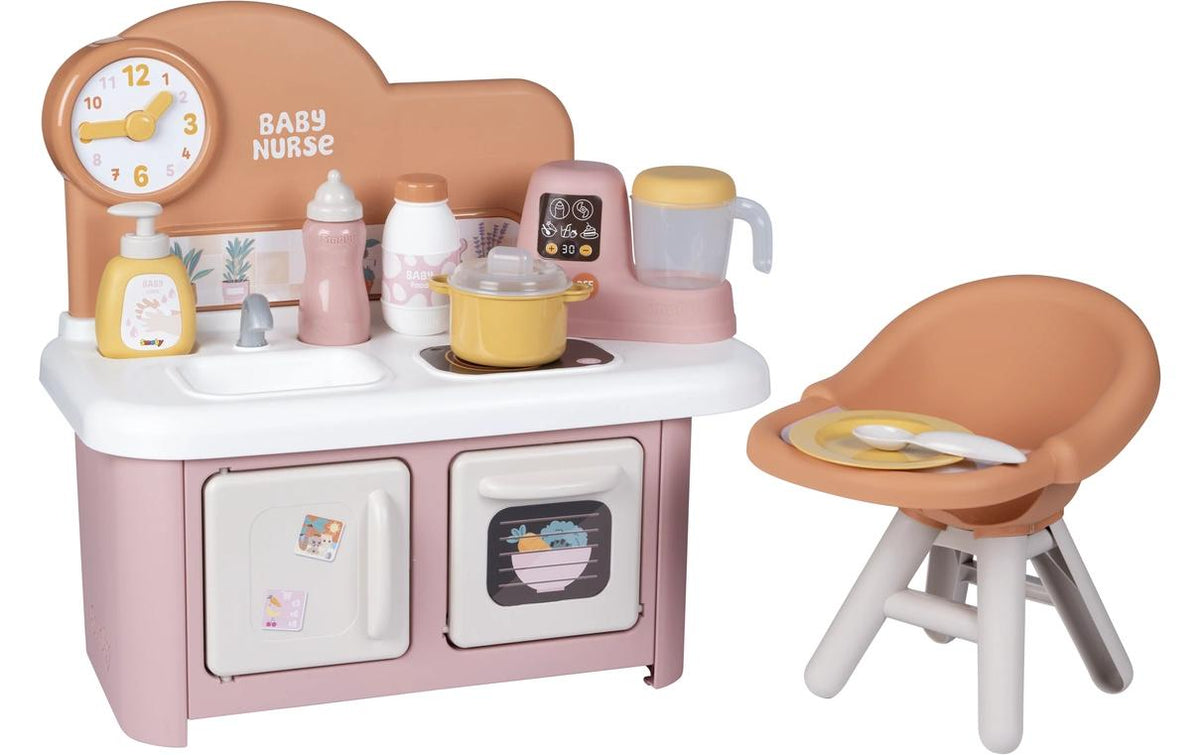 Nursery Puppenküche und Hochstuhl