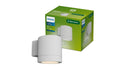 Philips Fylx Outdoor Wandleuchte max. 5W, exkl. Leuchtmittel GU10, IP44, ws