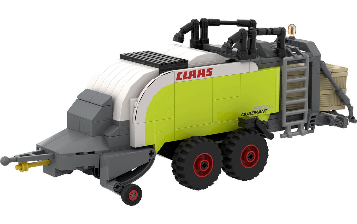 BRIXIES Plus Claas QUADRANT 5300 FC ca. 451 bricks