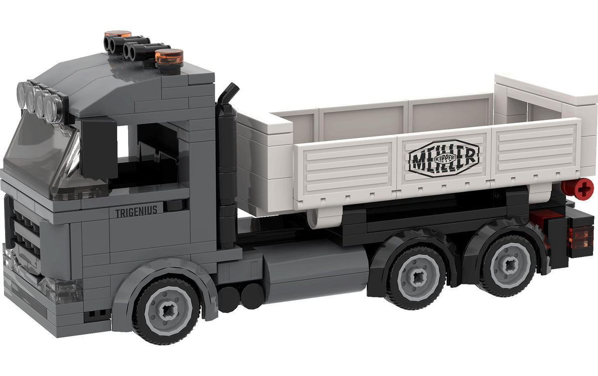BRIXIES Plus MEILLER Dreiseitenkipper ca. 263 bricks