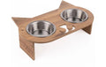 Paws & Whiskers Futterbar inkl. Näpfe 14 cm, 1 L