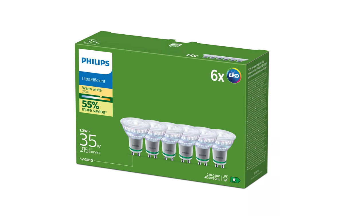 Philips LED CLA 35W GU10 WW 36D ND UE 6CT/4 EC