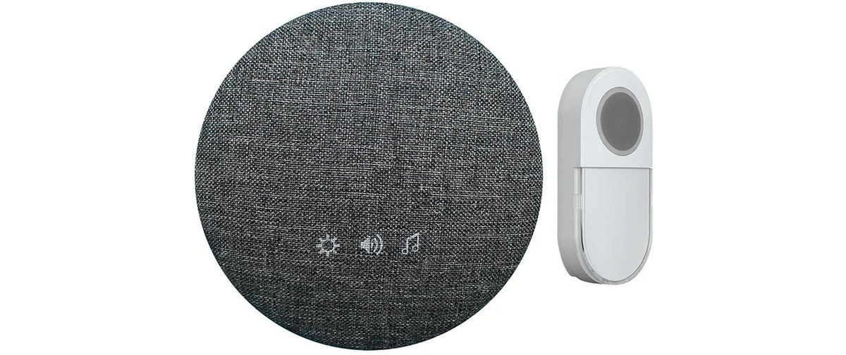 Funk-Gong Set Steffen 38 Melodien, 4 Stufen LED