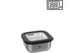 GEFU Frischhaltedose PROVIDO Quadratisch, 400 ml