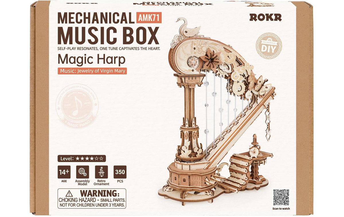 ROKR Magic Harp Robotime Bausatz