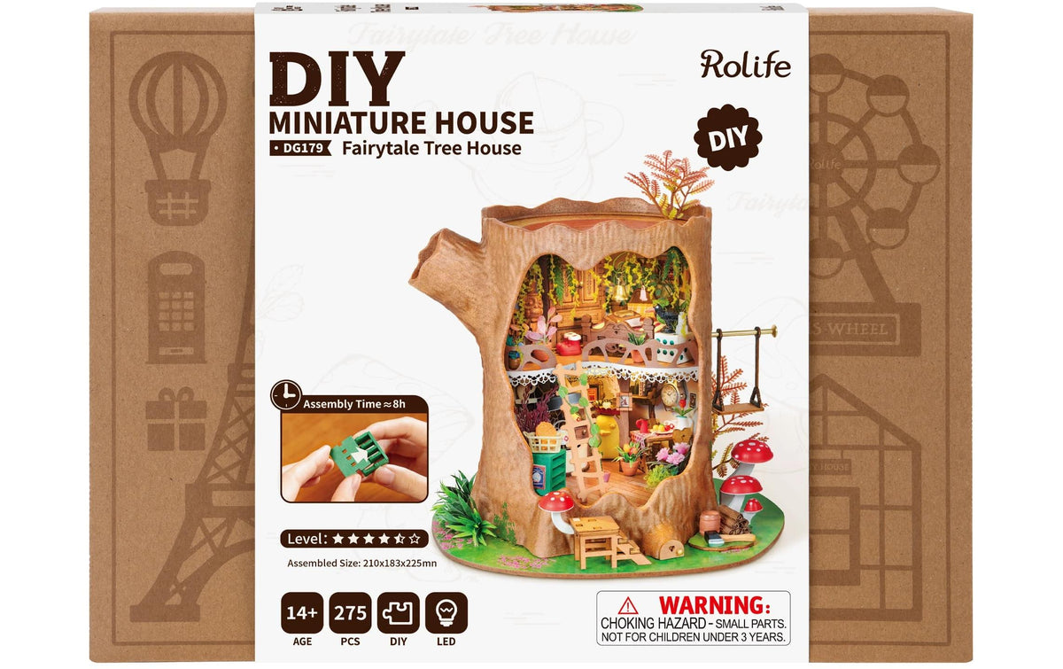 RolifeFairytale Tree House Robotime Bausatz